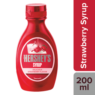 Hersheys Strawberry Syrup, 200 Ml