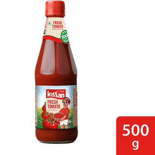 Kissan Fresh Tomato Ketchup, 500 G Bottle