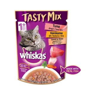 Whiskas Tuna Kanikama Carrot In Gravy 70 Gms