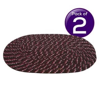 EW Oval Floor Mat (Assorted) 1 pc X 2 Combo