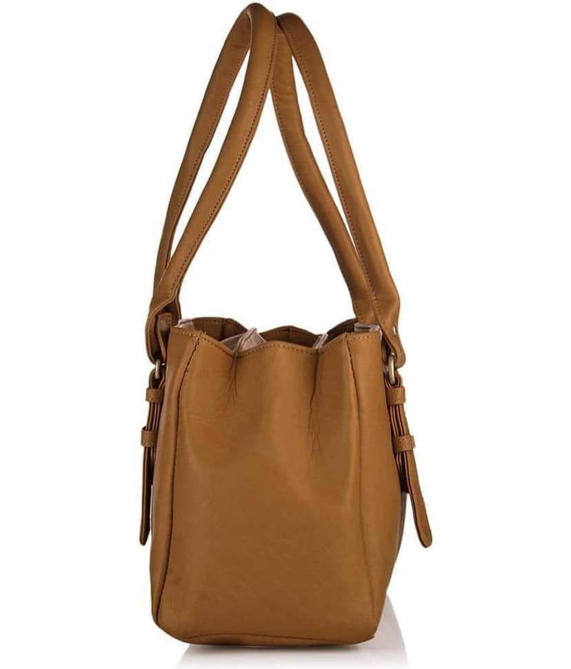 Fostelo - Tan PU Shoulder Bag view 2