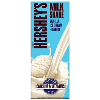 Hersheys Milkshake - Vanilla Ice Cream Flavour, 180 Ml Tetra