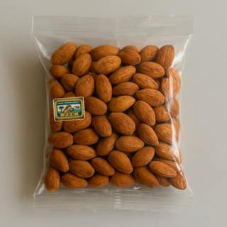 Pangi Pushpa Booth's roasted almonds