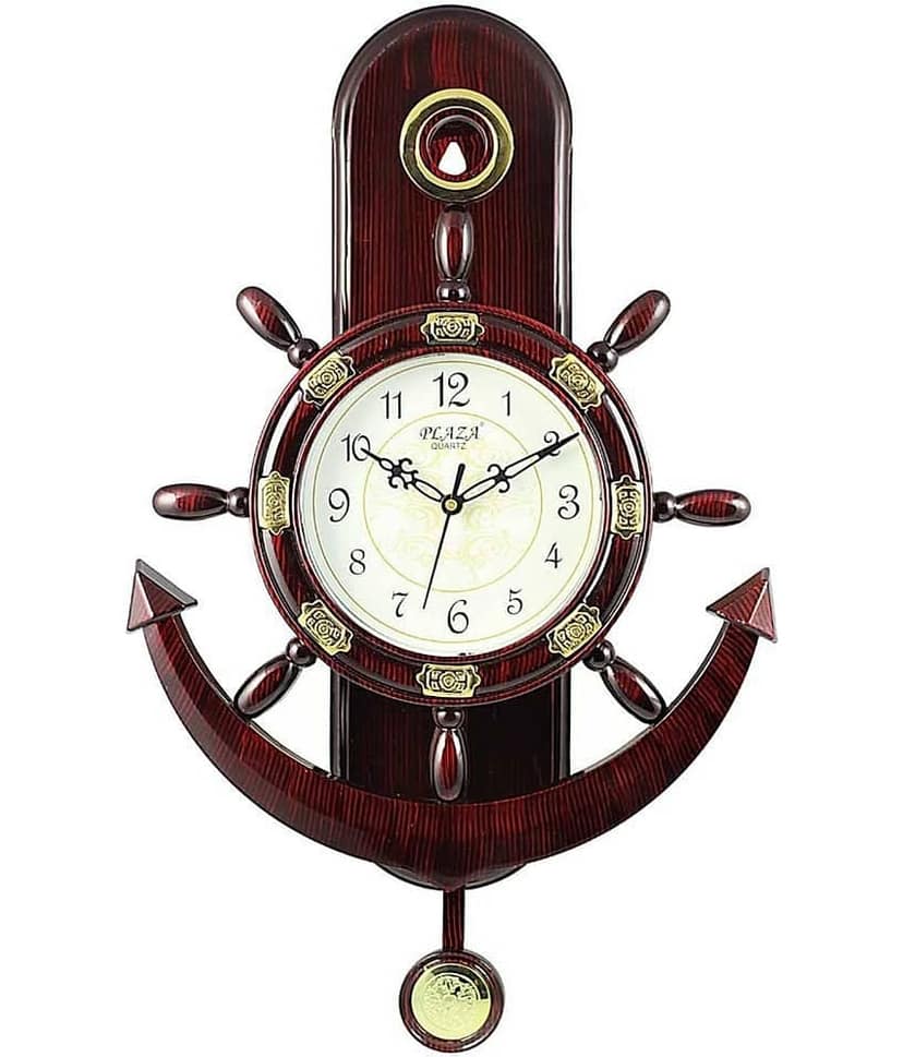 GrabBasket Assymetric Analog Wall Clock