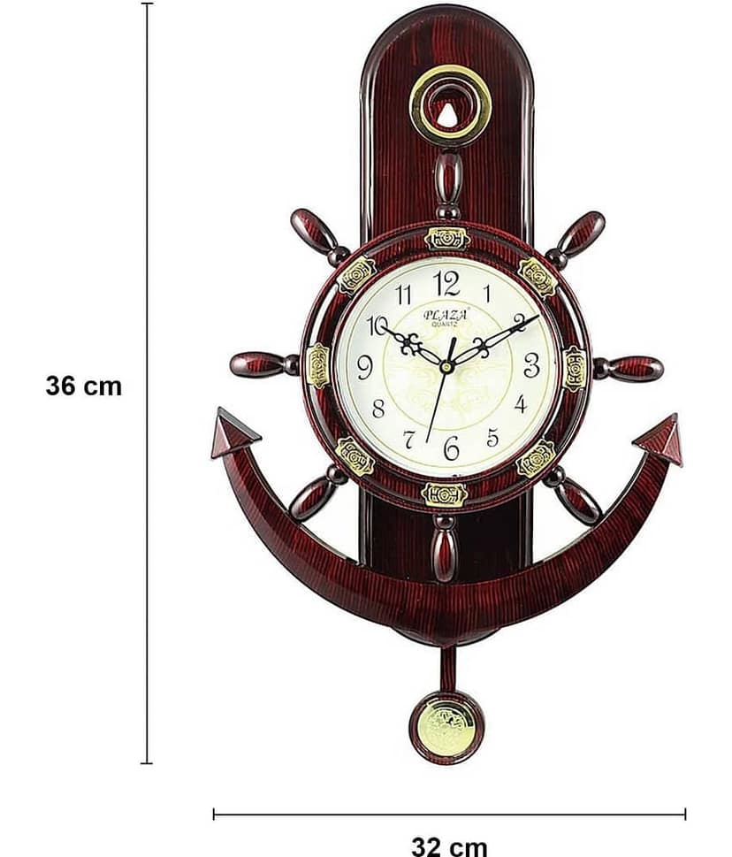GrabBasket Assymetric Analog Wall Clock view 2