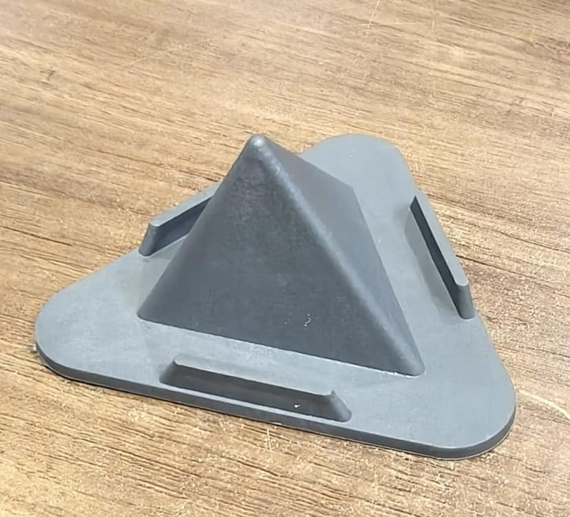 Pyramid Black Mobile Stand with 3 Different Inclined Angles view 7