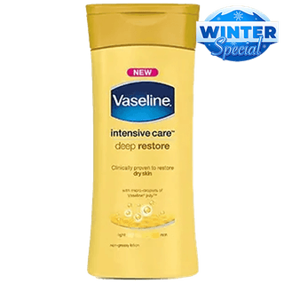 Vaseline Intensive Care Deep Restore Body Lotion - Dry Skin, With Micro-Droplets Of Vaseline Jelly, 40 Ml