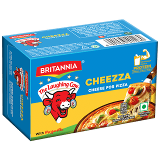 Britannia The Laughing Cow Cheese For Pizza Block, 400 G Carton