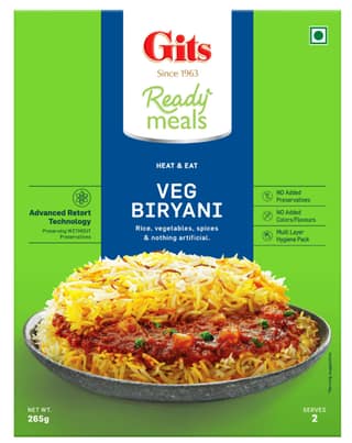 Gits Veg Biryani Ready to Eat