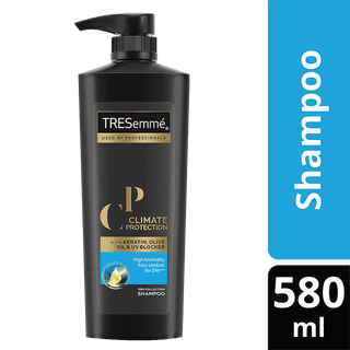Tresemme Climate Protection Pro Collection Shampoo, High Humidity Frizz Control For 24H, 580 Ml Bottle