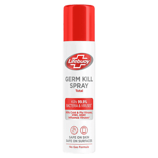 Lifebuoy Germ Protection Spray Total - Kills 99.9% Bacteria & Viruses, 85 Ml