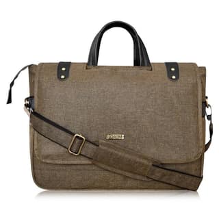 LOREM 10L Faux Leather Messenger Bag For Men-UF