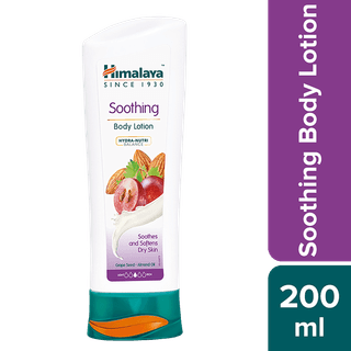 Himalaya Soothing Body Lotion - Dry Skin, Grape Seed & Almond Oil, 200 Ml