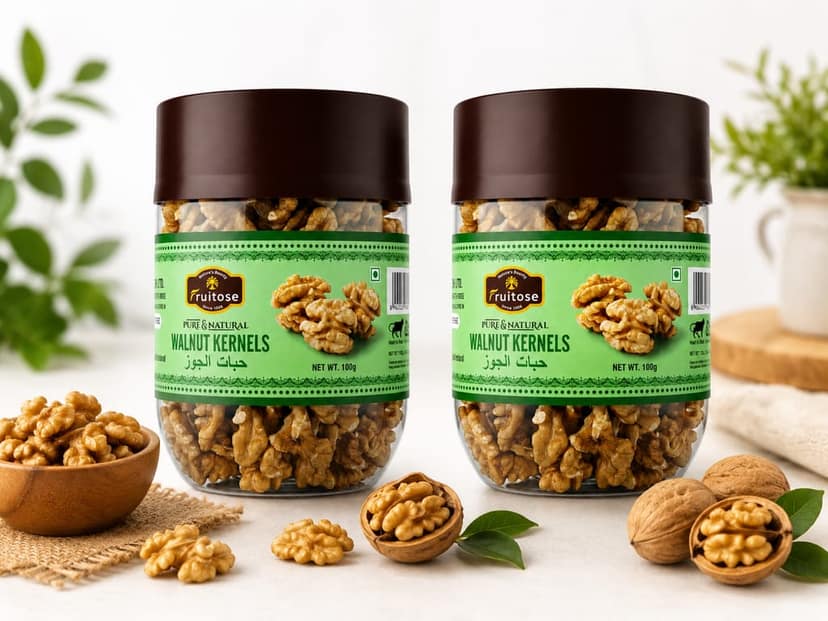 Premium Walnut Kernels (Akhrot Giri) | 100% Natural | 100gx2 view 3