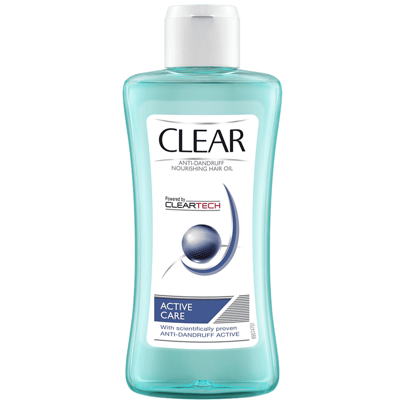 Clear Active Care Anti-Dandruff Nourishing Hair Oil - Nourishes Scalp & Hair, Powered By Cleartech, Rich In Vitamin E, 150 Ml view 2