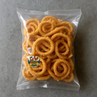 Kombalayi Pangi Dukanam's murukku - traditional indian snack
