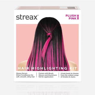 Streax Hair Colour Highlighting Kit Plush Pink For Women