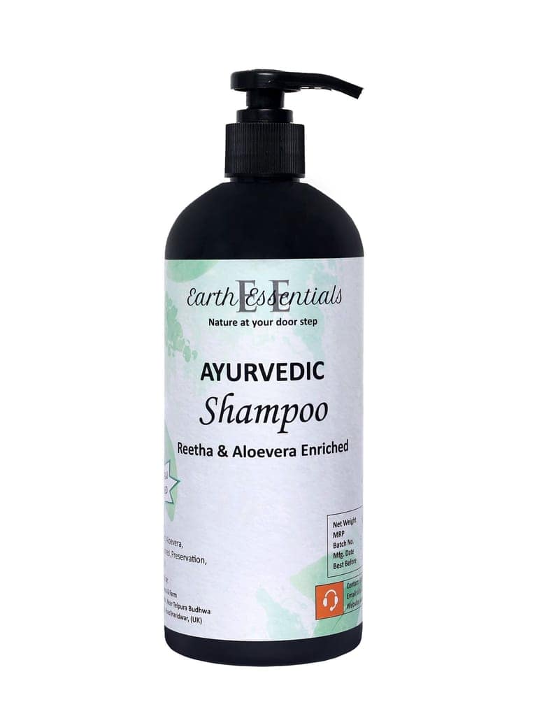 Herbal shampoo with Bringraj SLS-free Natural Bringraj shampoo Best herbal shampoo for hair Organic Bringraj hair care view 5