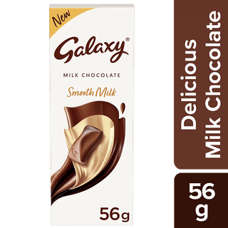 Galaxy Silky Smooth Milk Chocolate Bar, 56 G