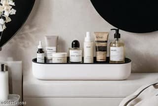 Bathroom Self Adhesive Shelf Wall Mounted Shower Organizer