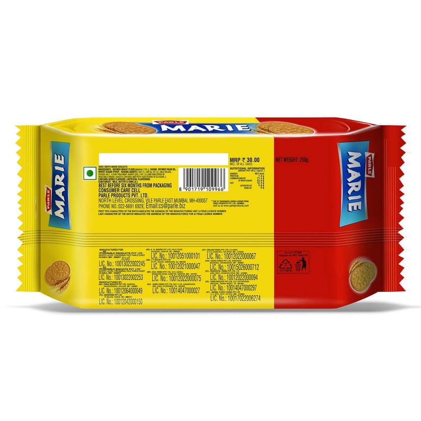 Parle Marie Biscuit, 250G view 2