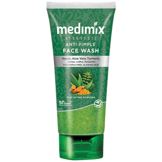Medimix Anti Pimple Face Wash - Ayurvedic, For Pimple Free & Glowing Skin, 100 Ml