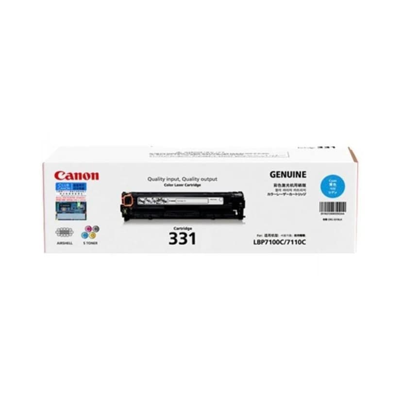Canon CRG-331 Cyan Original Toner Cartridge