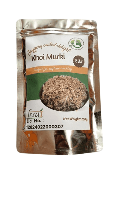 Jaggery Coated Khoi Murki Delight - Perfect Anytime Indian Snack view 3