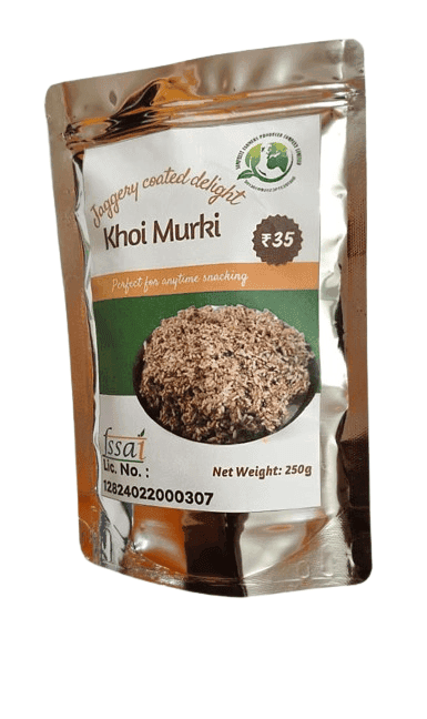 Jaggery Coated Khoi Murki Delight - Perfect Anytime Indian Snack view 4