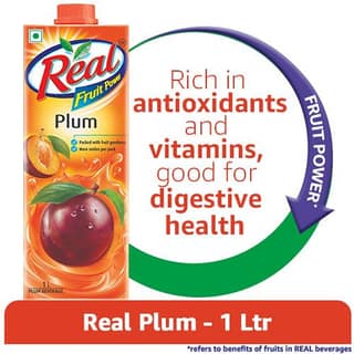 Real Juice - Fruit Power, Plum, 1 L