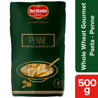 Del Monte Whole Wheat Pasta - Penne, 500 G