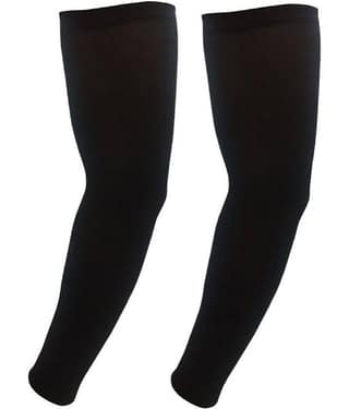 Nimeka Black Solid Riding Sleeves ( Single Set )