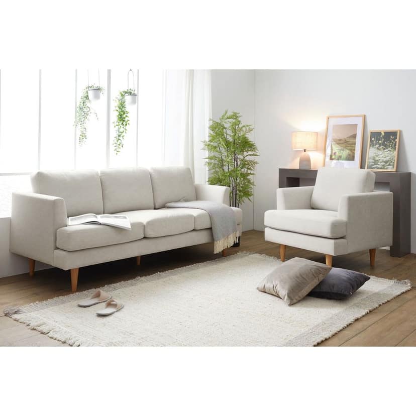 ARENA 2 PC Sofa Set TDSF9152 (3+2) Cloud Beige view 2