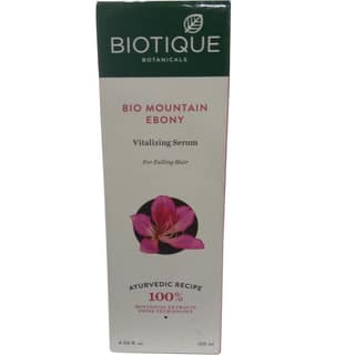Biotique Bio Mountain Ebony Vitalizing Serum For Falling Hair, 120Ml (Pack Of 2)