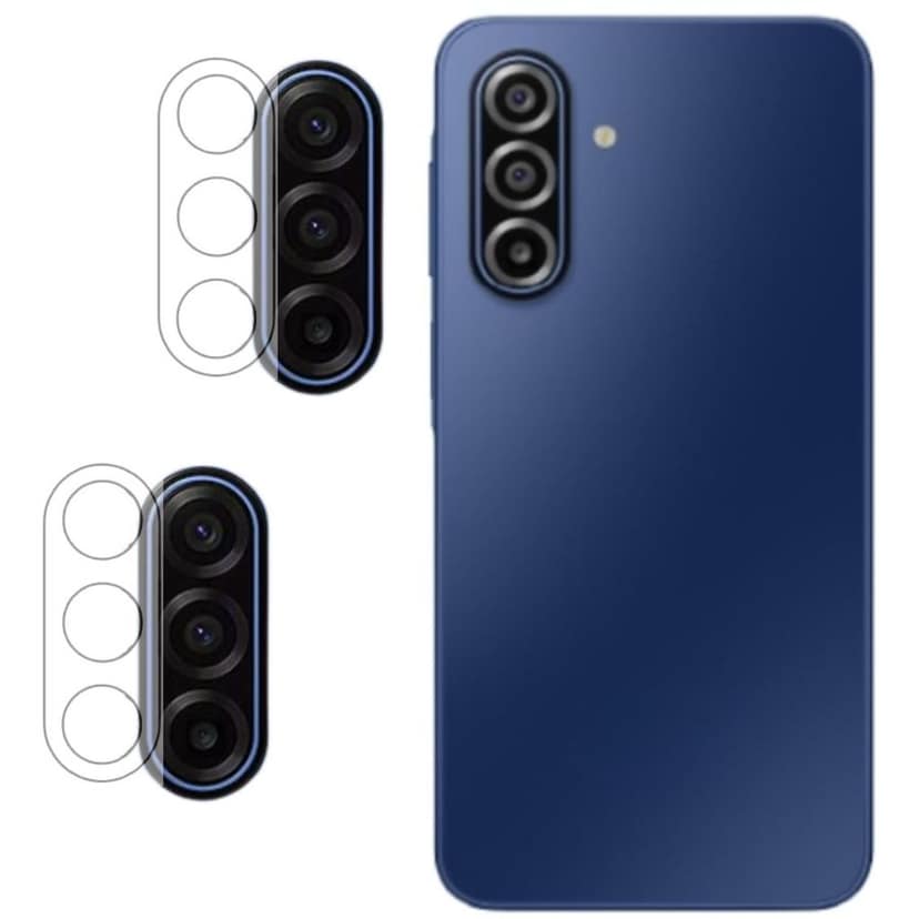 ISAAK Back Camera Lens Protector compatible for Samsung Galaxy F17 5G|Samsung Galaxy M17 5G (Pack of 2)