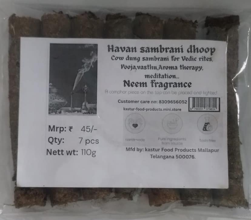 Neem sambrani view 2
