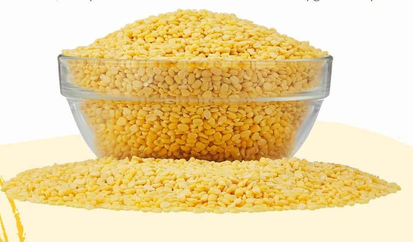Moong Dal (Yellow) | 1kg |Rich in Protein | No Cholesterol or Additives view 3