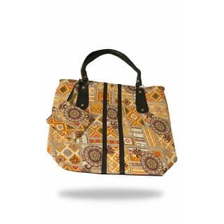 Royal Patchwork Ethnic Tote Bag