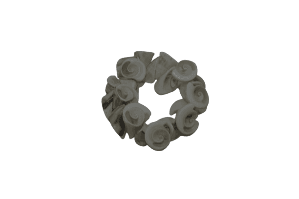 Seashell-Inspired Sculptural Bracelet view 4