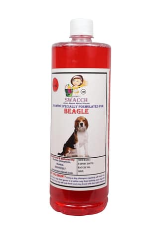 Swacch Shampoo Specially Formulated for Beagle (1 Litre) Strawberry
