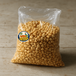 Bujji Tamarla Stall's chana dal (split chickpeas)