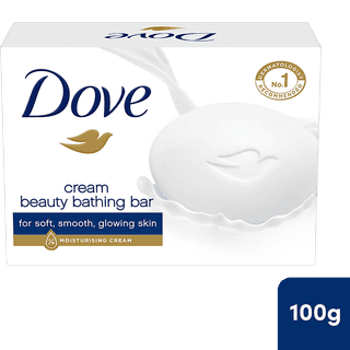 Dove Cream Beauty Bathing Bar, Has 1/4Th Moisturizing Cream, 100 G