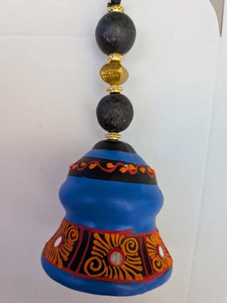 The Artisanal Bell - Hand-Painted Decorative Hanging