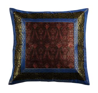 Cottage Silk Cushion Cover - 16" x 16", Multi-Color