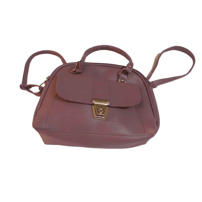 Women's Fashion Small Shoulder Bag Crossbody Bag with Long Strap PU Leather Handbag Satchel Purse for Ladies Girls (Pink)