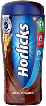 Horlicks Health & Nutrition Drink - Chocolate Flavour, 500 G Jar