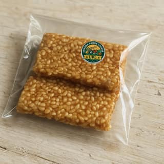 Udhaba Pande Lounge's til chikki - sesame seed snack