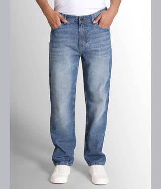 Bene Kleed Relaxed Dyed Men's Jeans - Blue ( Pack of 1 )