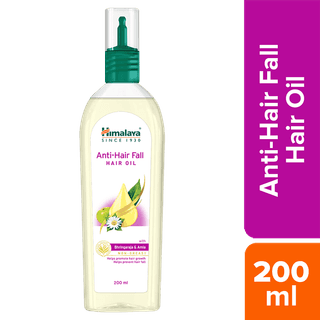 Himalaya Anti-Hair Fall Hair Oil - Promotes Hair Growth & Prevents Hair Fall, With Bhringaraja & Amla, No Harmful Chemicals, 200 Ml Carton