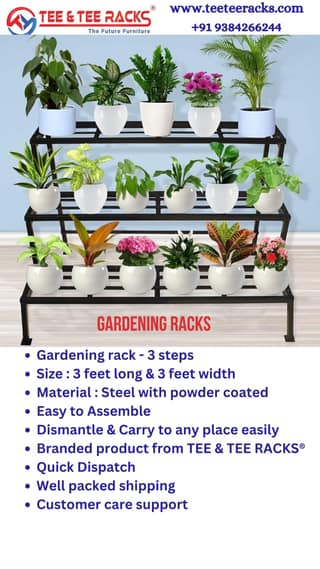 Gardening Rack - 3 Steps